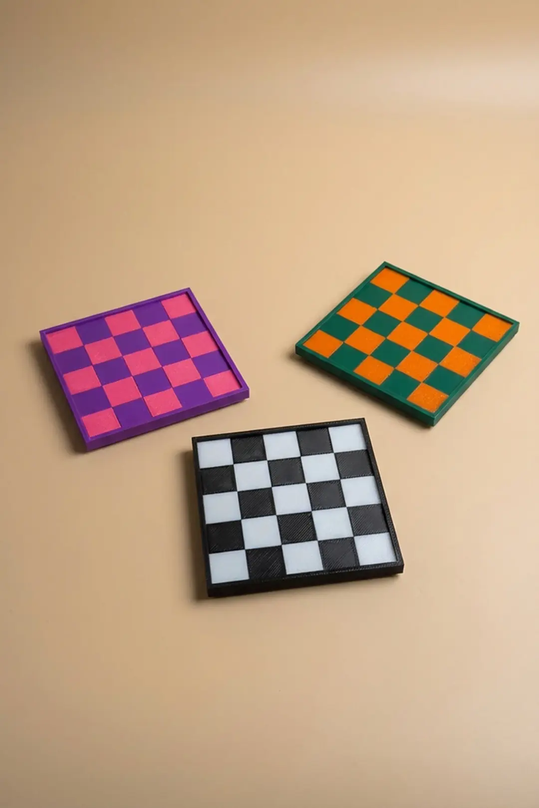 Blok Bardak Altlığı 3'lü Set 5